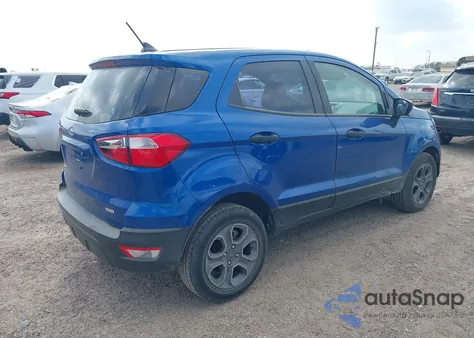 2020 Ford Ecosport S from USA, damaged, VIN MAJ3S2FE3LC385617